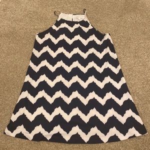 Navy/White Stripe Dress